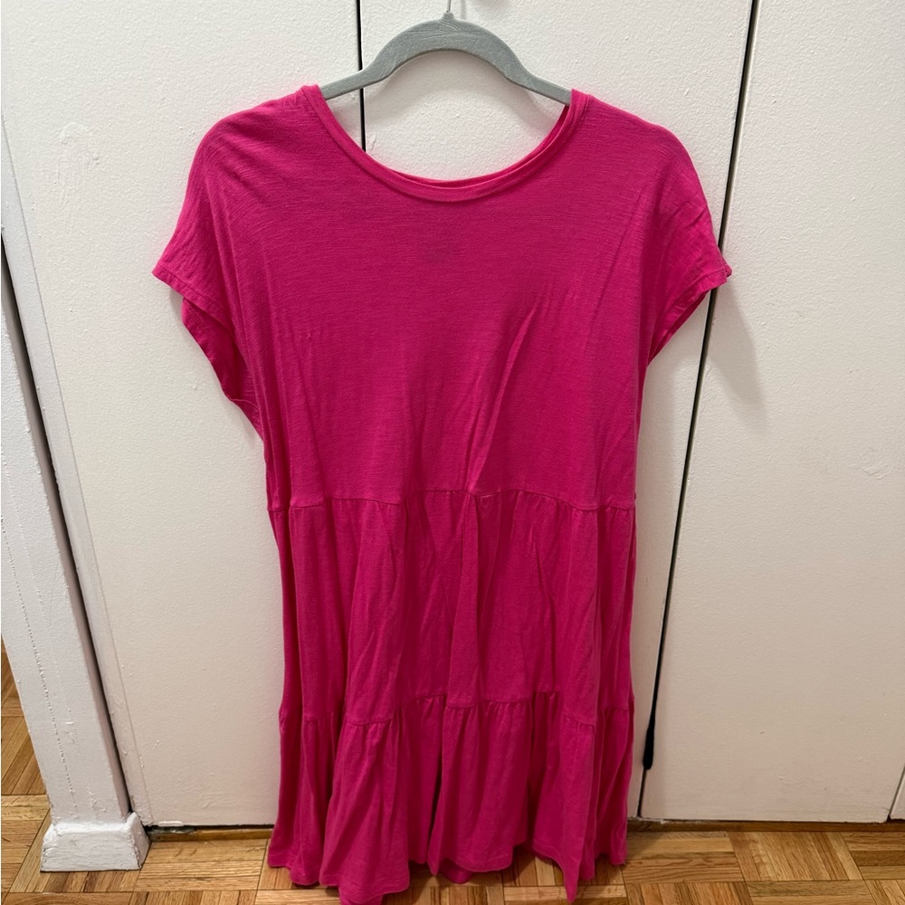Gap Women's Pink Tiered Dress